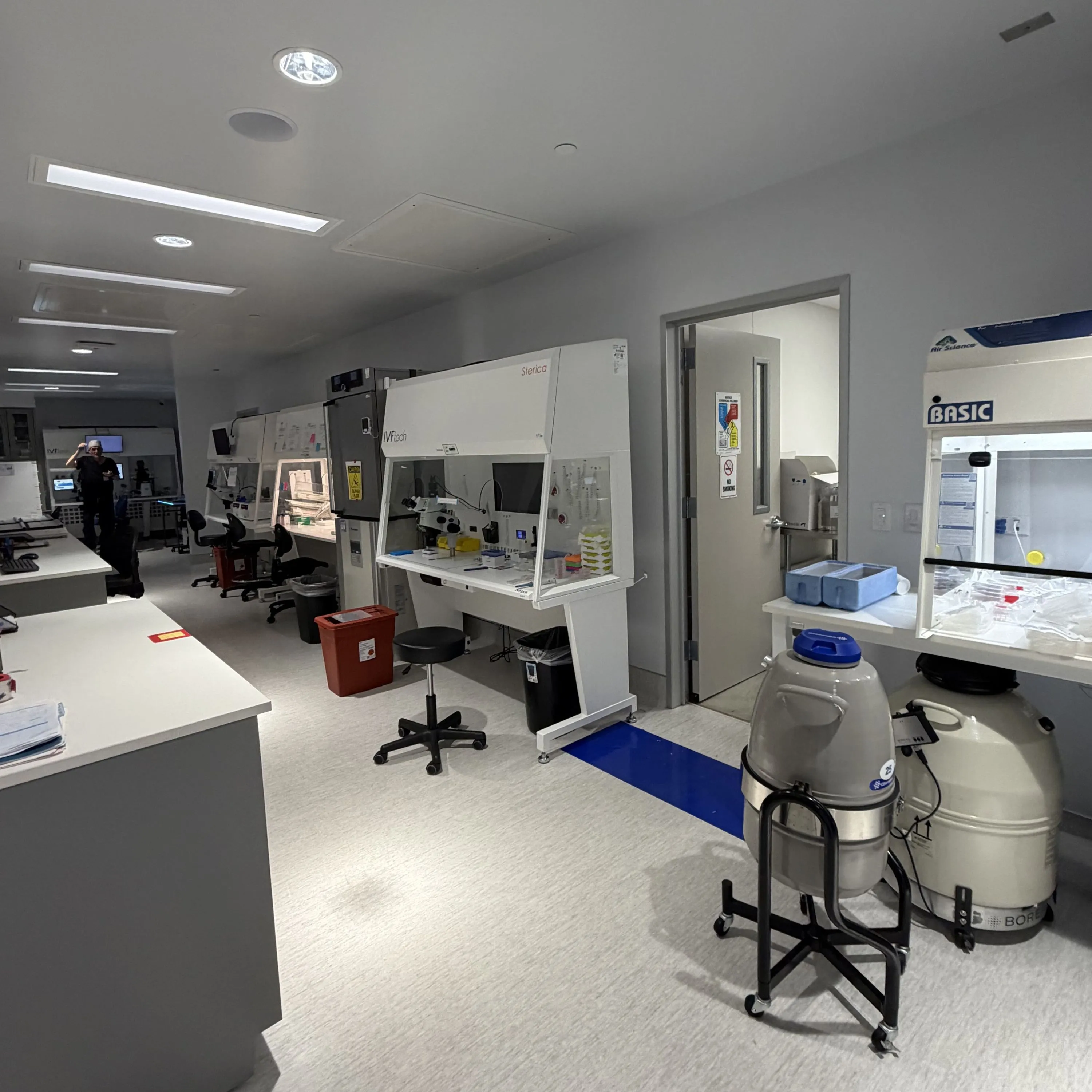 Fertility centers of orange county's embryology lab for ivf